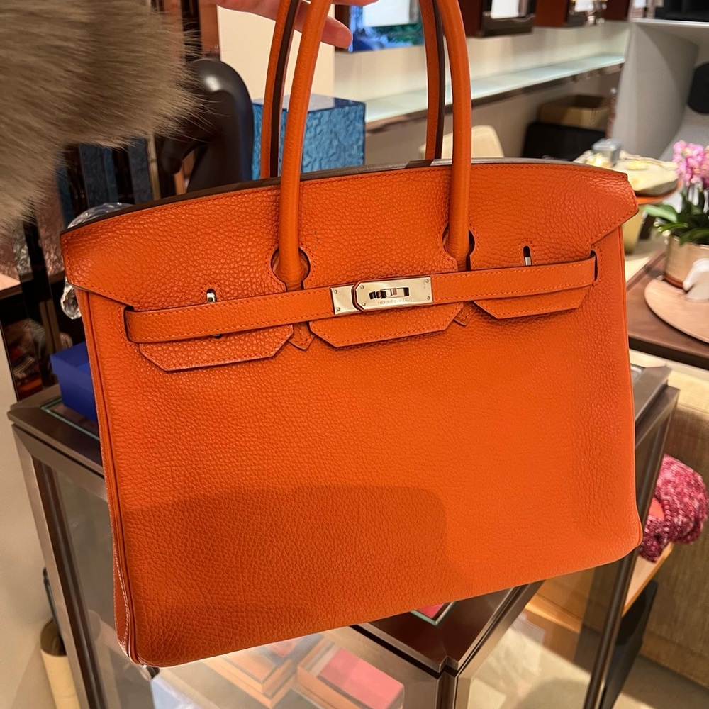 Hermes Birkin 35 Orange Togo
